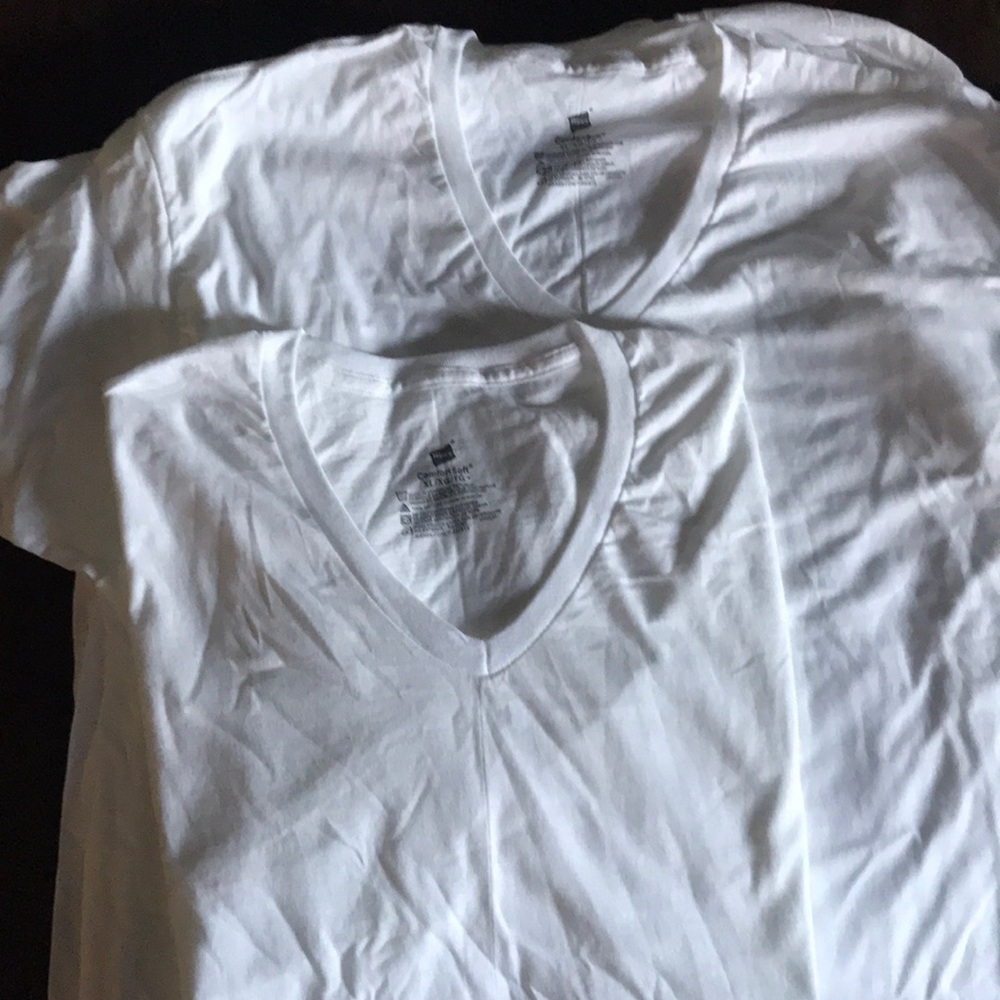 Hanes V-Neck T-shirt